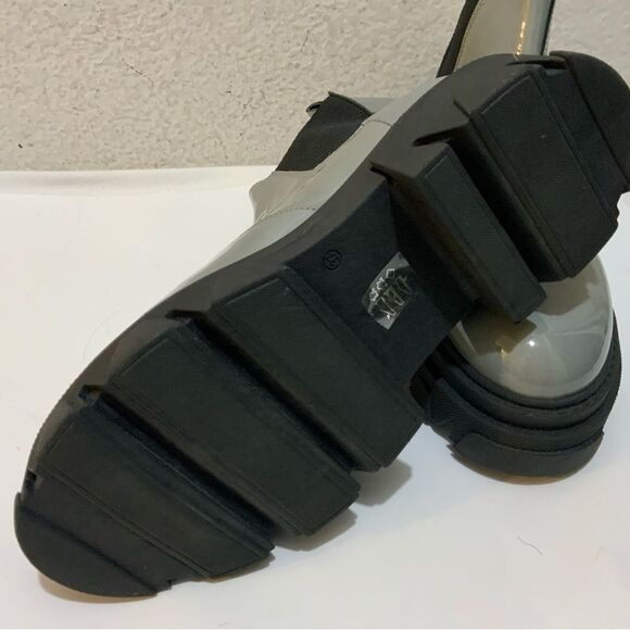 Sister Soeur Pippa Grey Patent ankle boots size 37 - Picture 5 of 10